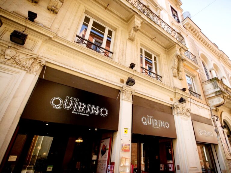 Teatro Quirino Vittorio Gassman. La ricetta del teatro tra tradizione e contemporaneità